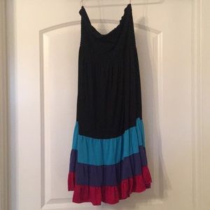 Strapless dress